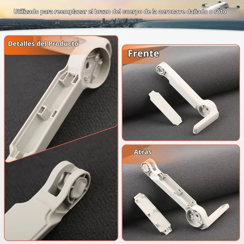 Vista 3 de Cáscara de Brazo Corporal para DJI Mavic Mini 2 Cubierta de Brazos de Reemplazo para DJI Mini/Mini SE Mini 4K Drone Accesorios Piezas