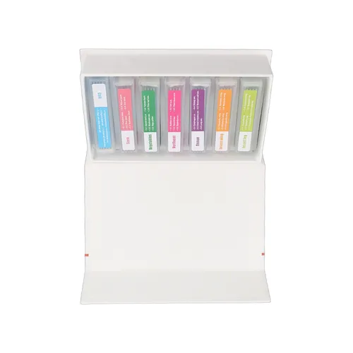 Vista 2 de 35PCS Biología Vidrio Preparado Microscopio Diapositiva Preparado Microscopio Diapositivas Microscopio Diapositivas Laboratorio Especímenes Set