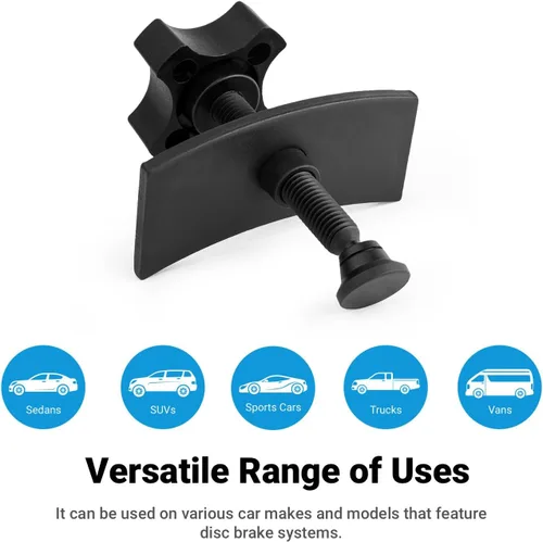 Vista 5 de Capri Tools Herramienta Separadora de Pastillas de Freno Giratoria