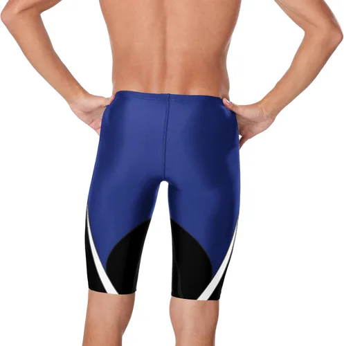Vista 2 de Speedo Traje de baño estándar para hombre Jammer Endurance+ Splice con colores del