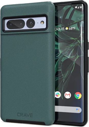 Vista 21 de Crave Dual Guard para Google Pixel 6 Pro, funda de doble capa de protección contra golpes para Google Pixel 6 Pro - Aguamarina