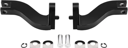 Vista 2 de TCT-MOTORPARTS Kit de montaje de clavija de pie trasero de 0.394 in para Harley Road King FLHR 1995-2025; Ultra Limited FLHTK CVO Limited FLHTKSE