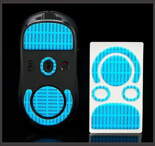 Vista 4 de Mouse - Patines curvos redondeados para deportes electrónicos, juego de 2 unidades (sin ratón)