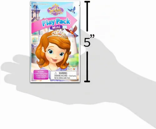 Vista 3 de Paquete de recuerdos de fiesta para niños de Sofia the First Party - 24 mini paquetes de actividades Disney Sofia Mini Play Packs with Coloring