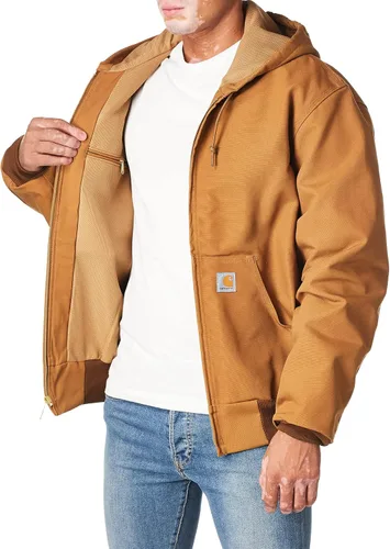 Vista 2 de Carhartt - Chaqueta activa para hombre, de ajuste holgado, de plumón firme y forrada térmicamente