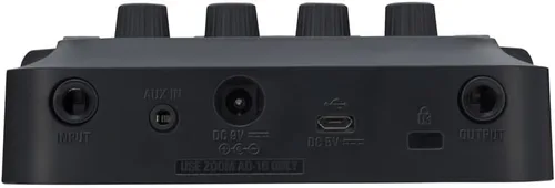 Vista 5 de Zoom G1X FOUR - Procesador multiefectos de guitarra con pedal de expresión, con más de 70 efectos integrados, modelado de amplificador, bucle