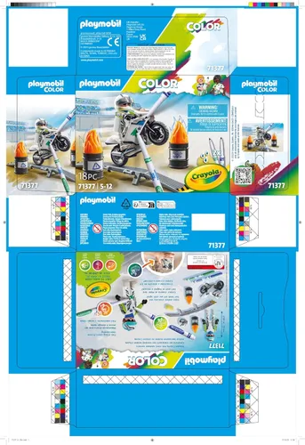 Vista 8 de Playmobil Color: moto