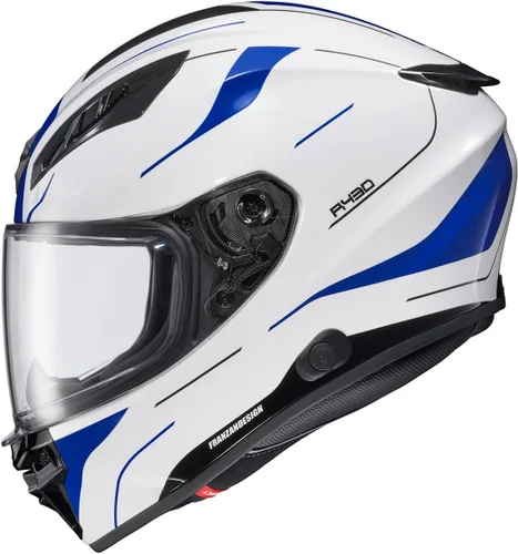 Vista 5 de ScorpionEXO R430 - Casco de cara completa sólido (blanco - grande) Casco