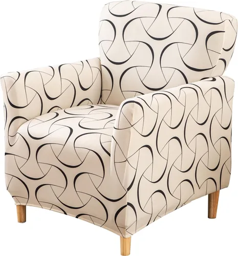 Vista 79 de FUANGUI Funda para Sillón de Banquete con Brazos Fundas para Sillas Elásticas Funda para Sillón Club Funda Suave para Sillón Sofá Cubiertas
