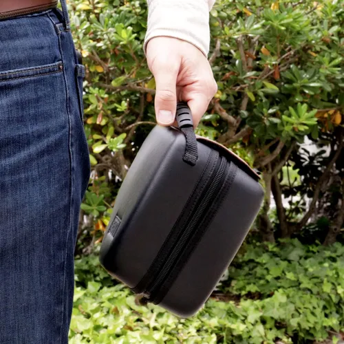 Vista 5 de Bolsa USA Gear de Cáscara Dura para Cámaras DSLR y Sin Espejo, Compatible con Canon, Nikon, Sony y Fujifilm - Se Ajusta a EOS R100, Rebel T7