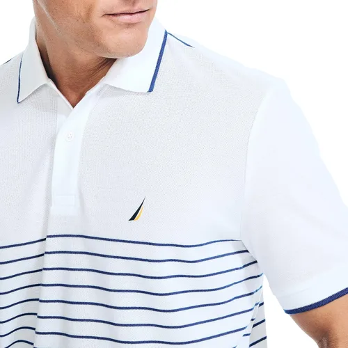 Vista 3 de Nautica Navtech - Polo de ajuste clásico a rayas para hombre