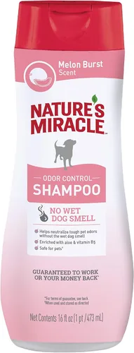 Vista 12 de Nature's Miracle Nature's Miracle - Champú y acondicionador para control de olores, 16 onzas, aroma a lavanda Odor Control Formula With Charcoal