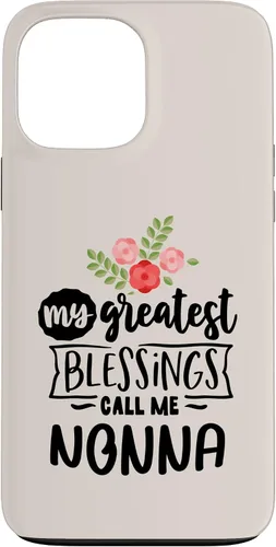 Vista 24 de My Greatest Blessings Call Me Nonna Italian Grandma Women Case for iPhone 17