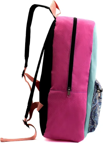 Vista 4 de Mochilas escolares de 17 pulgadas para niños, mochilas a granel para estudiantes de primaria, media y secundaria en varios colores, surtido