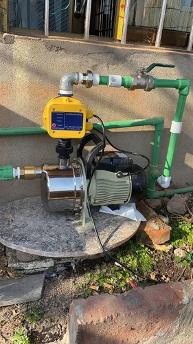 Vista 7 de Bomba de pozo poco profundo de 1/2 HP Bomba de agua de CA de 120 voltios Bomba de manguera de jardín para riego por aspersor de césped, bomba