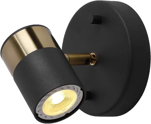 Vista 6 de EFINEHOME Kit de iluminación LED de riel - Pequeño foco de pared direccional, lámpara de techo empotrada para pasillo, dormitorio, oficina, luz