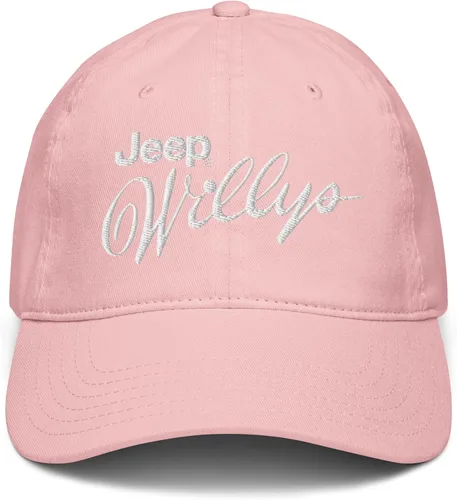 Vista 2 de Jeep Willys Script - Gorra de béisbol ajustable