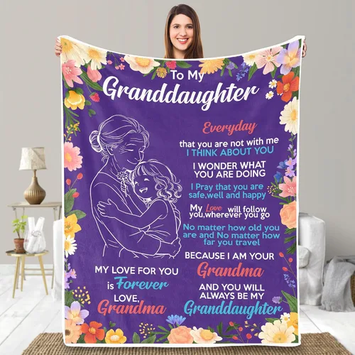 Vista 26 de UFOORO Manta para hija, manta de forro polar suave con diseño de oso abrazo de oso, regalo sincero de padre a hija, el mejor regalo para hijas