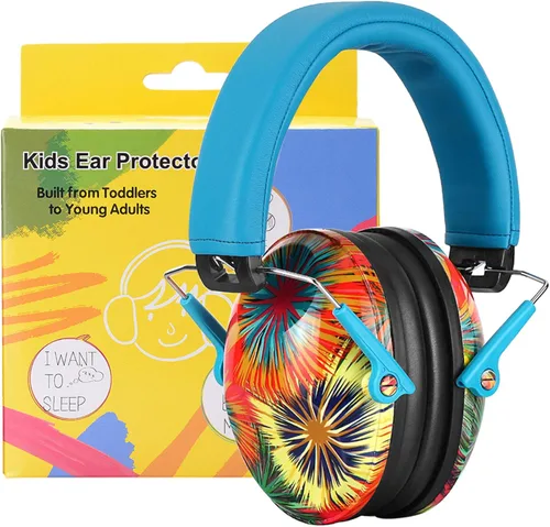 Vista 8 de PROHEAR 032 2.0 - Auriculares con cancelación de ruido para niños - Reducción de ruido de 25dB - Orejeras ajustables de protección sensorial