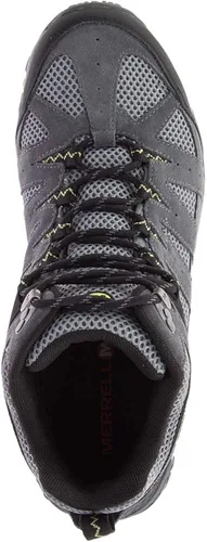 Vista 3 de Merrell Accentor Mid Vent - Botas de senderismo impermeables para hombre, nutriaAleutian