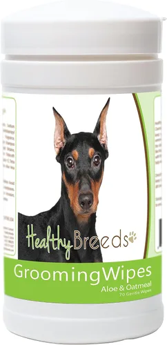 Vista 165 de Healthy Breeds Toallitas multiusos para aseo y desodorización para perros Affenpinscher – Más de 200 razas – Limpia las almohadillas para las patas