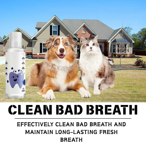 Vista 7 de 2 unidades Dental Plus, refrescan el aliento, fórmula natural, inodoro e sin sabor para combatir el sarro, para todas las mascotas
