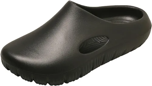 Vista 7 de Zuecos de jardín para mujeres y hombres, sandalias de enfermería con soporte de arco, cómodas, antideslizantes, impermeables, zapatos de trabajo
