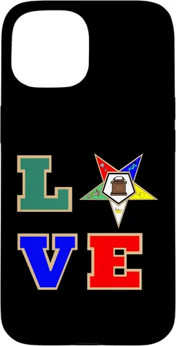 Vista 6 de OES Love Sister Order of the Eastern Star Parents' Christmas Case for iPhone 16