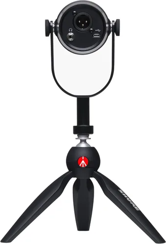 Vista 4 de Shure Micrófono y soporte USB para podcast MV7