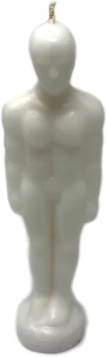 Vista 4 de Figura Femenina Imagen Vela - Protección - Hechizos - Hechizos - Magia Ritual - Wicca (Negro Femenino)