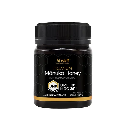 Vista 10 de Hi Well Premium Manuka Miel Certificado Monofloral UMF 20+ MGO 830+ 8.82 oz