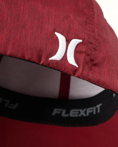 Vista 4 de Hurley Men's One & Only Corp Flexfit Perma Curve Bill Baseball Hat