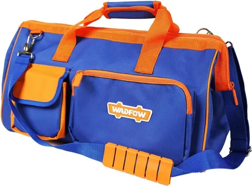 Vista 8 de WTG3A16 - Bolsa de herramientas de 16 pulgadas, bolsa de herramientas con múltiples bolsillos con material impermeable y diseño de boca ancha
