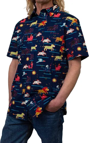 Vista 5 de Disney Camisa con botones Lion King para hombre
