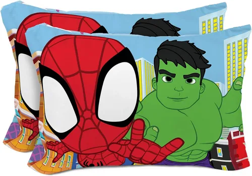 Vista 18 de Sunny Side Up Monster Jam Grave Digger - Juego de 2 fundas de almohada reversibles, fundas de almohada de doble cara, ropa de cama para niños súper