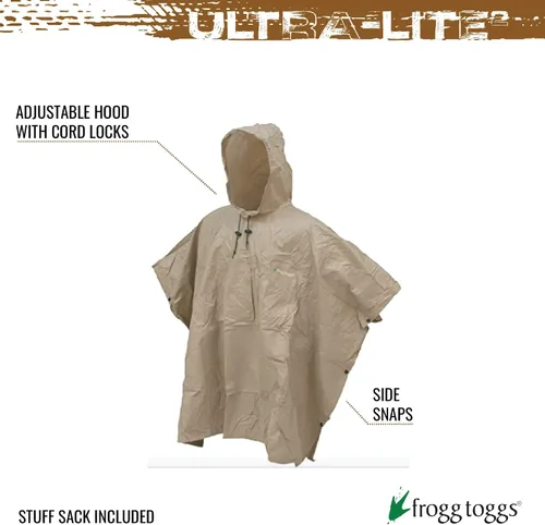 Vista 2 de FROGG TOGGS Ultra-lite2 Waterproof Breathable Poncho