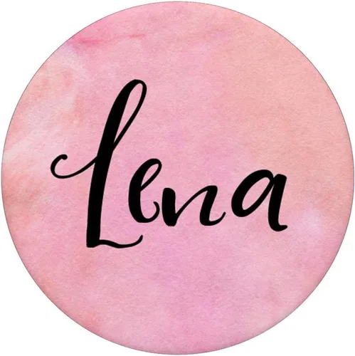 Vista 3 de Lena Name - Toma de vaso personalizable para chica con nombre personalizable – PopSockets Grip y soporte para teléfonos y tabletas