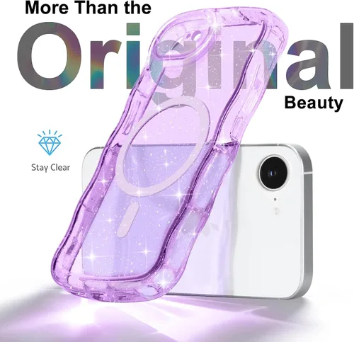 Vista 371 de Pepmune Funda magnética para iPhone 17 Pro Max, color rosa