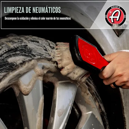 Vista 5 de Adam's Polishes Limpiador de ruedas y neumáticos de 16 onzas – Spray profesional todo en uno para limpieza de pozos de ruedas para detalles