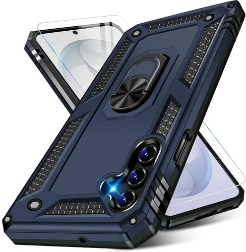 Vista 75 de Funda para Samsung Galaxy S21 5G resistente con protector de pantalla integrado, armadura dura, funda anticaída militar para Samsung S21 5G 6.2 2021