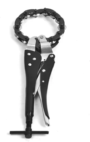 Vista 7 de Cortador de tubo de escape Multi Rueda Cadena Lock-Grip Alicates Tubo de tubo PCS Herramienta de llave