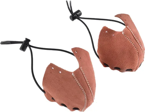 Vista 9 de WIFA - Gorras protectoras para patines - Punteras de cuero, protectores con cordón de goma, patines de ruedas, Derby