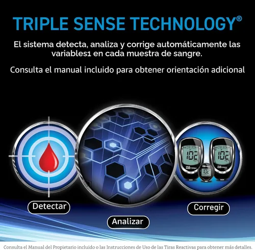 Vista 6 de TRUE METRIX Tiras de prueba de glucosa en sangre de autocontrol, 100 unidades (2 x 50) Blood Glucose Test Strips Compatible with TRUE METRIX Self