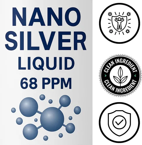 Vista 4 de St. George Nano Silver Suplemento líquido de apoyo inmunológico de plata colodial, 4 onzas