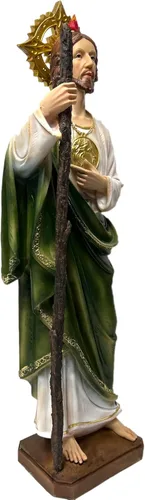 Vista 2 de Figura de San Judas Tadeo, estatua de San Judas Tadeo (36 pulgadas)