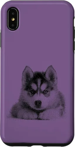 Vista 11 de Chic Husky Puppy for Dog Mom and Paw Parents Case for iPhone 16
