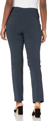 Vista 2 de Briggs New York Pantalón de carrera súper elástico milenario con bolsillo ribeteado para mujer