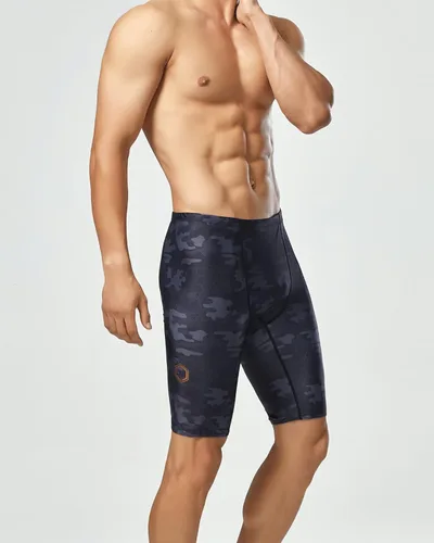 Vista 7 de Onvous Lite - Traje de baño deportivo para hombre Racing & Training Endurance Rápido, flexible, cómodo Talla 28-38