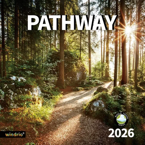 Vista 14 de Calendario de pared 2026, calendario 2026, julio de 2025 a diciembre de 2026, calendario de pared Aurora, 12 x 24 pulgadas abierto, página completa