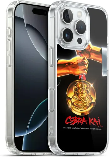 Vista 148 de Head Case Designs Funda de gel suave con licencia oficial de Cobra Kai Gold Medal Graphics compatible con Apple iPhone 7 Plus/iPhone 8 Plus